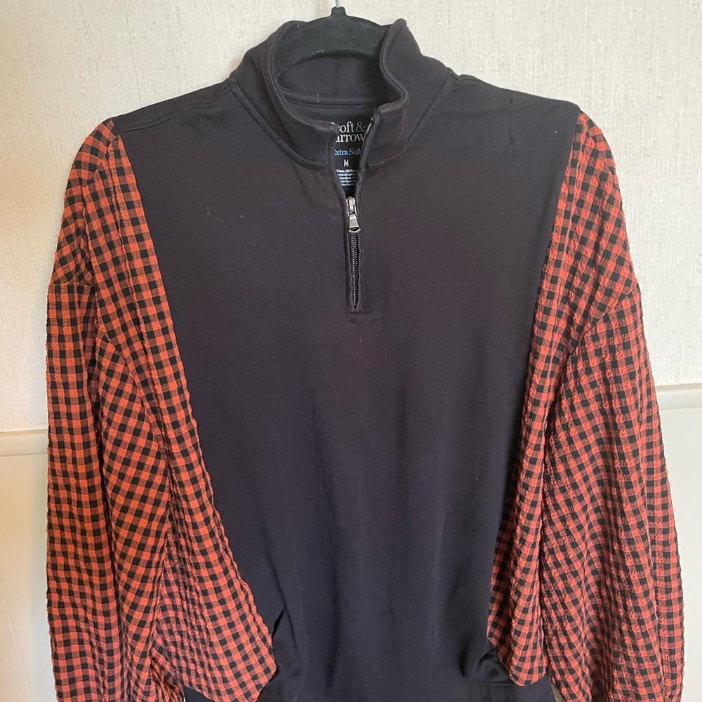 Fall Upcycled Pullover Sweater - Picture 2 of 5